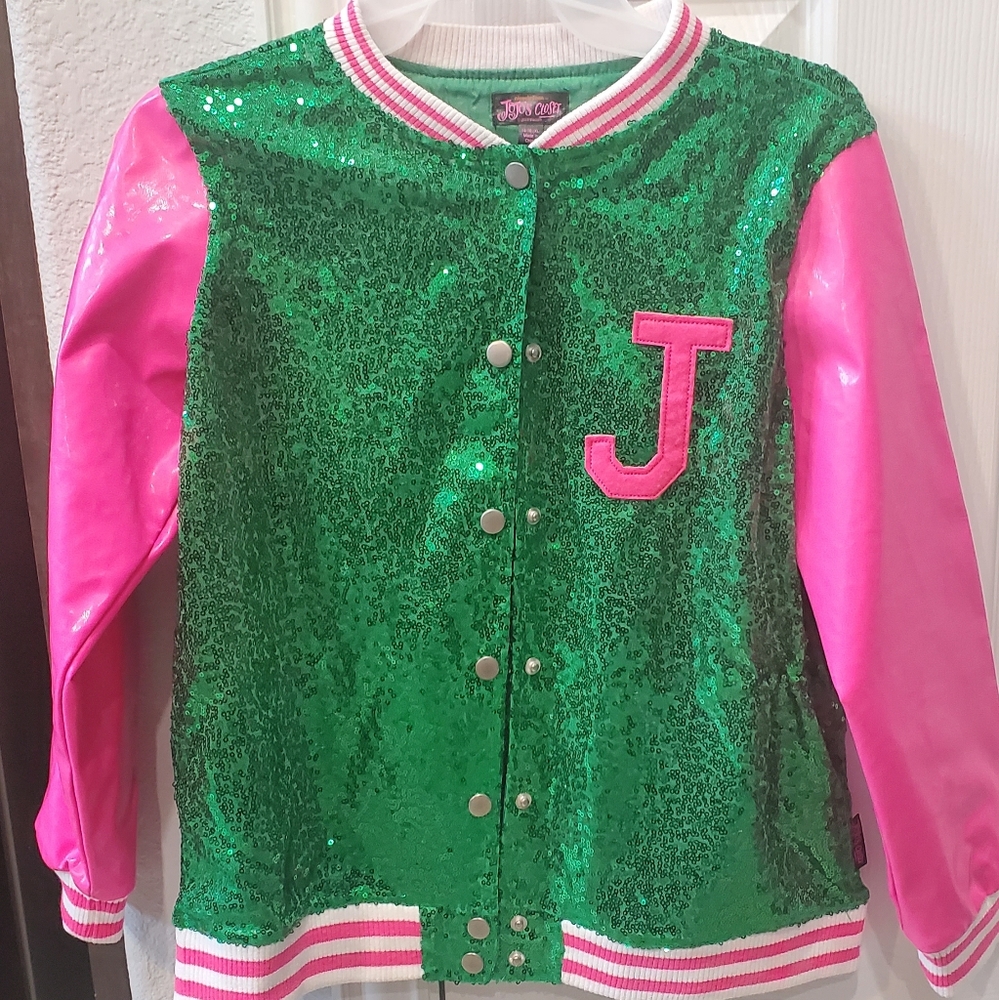 JOJO’s Closet Pink and Green jacket